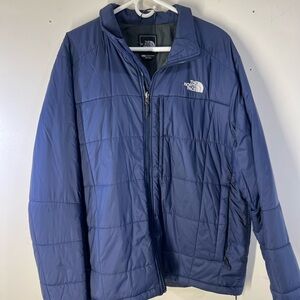 The North Face Men's Navy Puffer Jacket, MENS XL